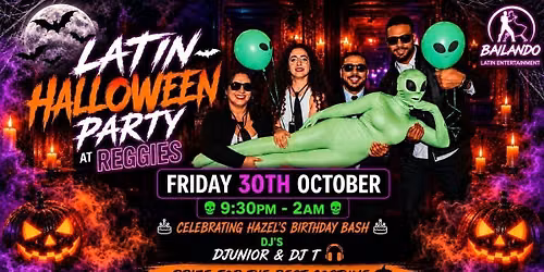 HALLOWEEN LATIN PARTY - FLASH SALE TICKETS \ud83e\udddf\u200d\u2640\ufe0f