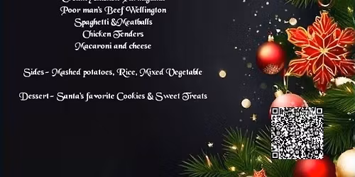 Supper with Santa in the big Red Barn