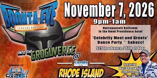 Boonta Eve Special Edition RICC: Into The Groguverse