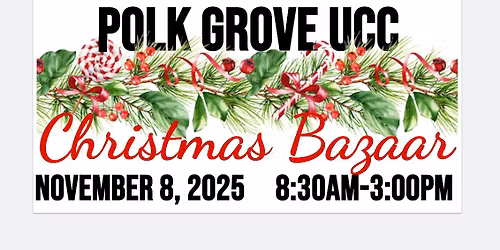Polk Grove Christmas Bazaar