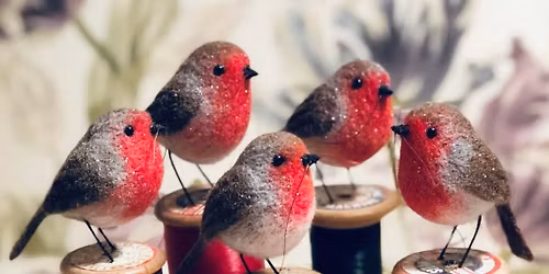 Needlefelting with Felt and Dandy - Robin 