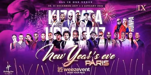 URBANKIZ NATION INVITES PARIS KIZOMBA NYE FESTIVAL, NOVEMBER 14TH