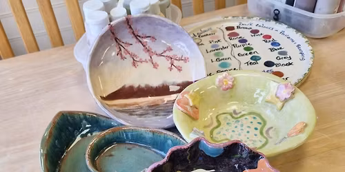 Friday 29th May Hand building Clay workshop - Make a clay bowl