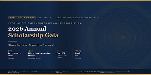 2026 NAAIA South Florida Annual Scholarship Gala
