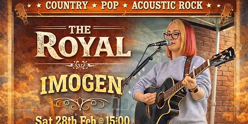 Imogen | Sat 28th Feb @ 15:00