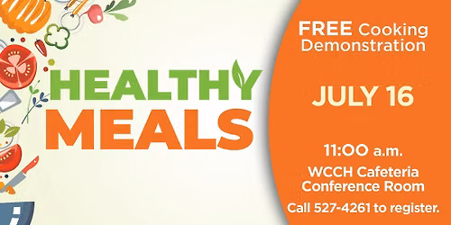 Healthy Meals in Minutes: Free Cooking Demonstration