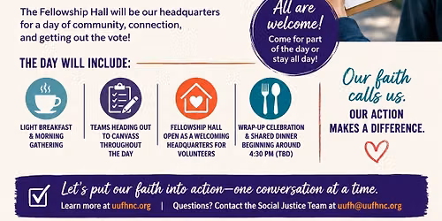 UU the Vote: Canvassing Day