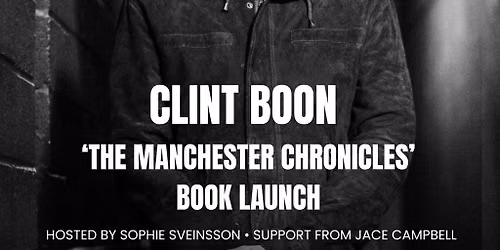 Clint Boon 'The Manchester Chronicles' book launch