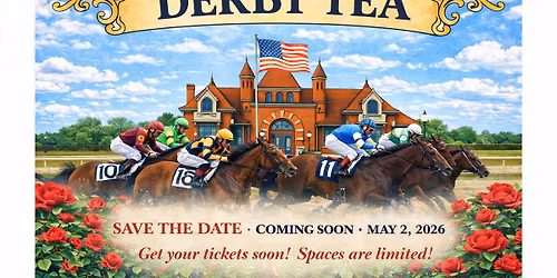 Kentucky Derby Tea at the Depot Fundraiser