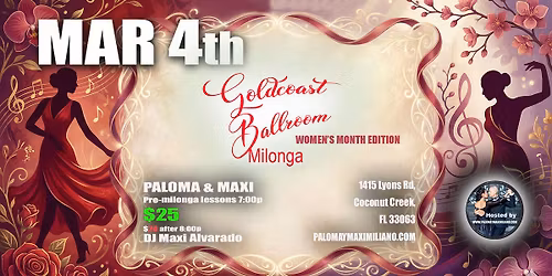 Goldcoast Ballroom Milonga by Paloma & Maximiliano