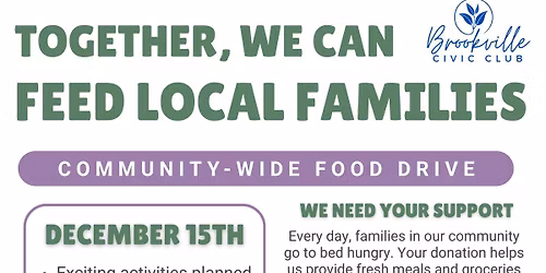 Brookville Food Drive