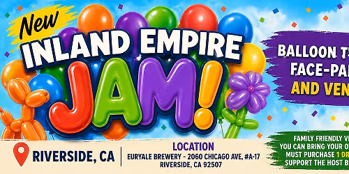 Inland Empire Balloon\/Face painting Jam