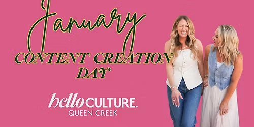 January Content Creation Day