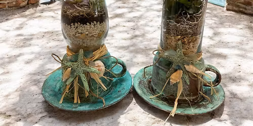 Vintage Inspired Lantern Planter Workshop