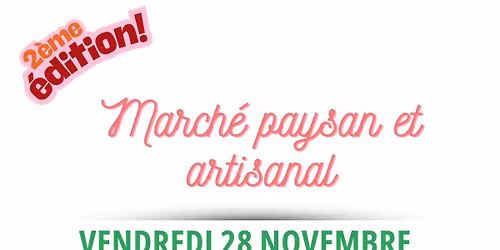 March\u00e9 du Green Friday