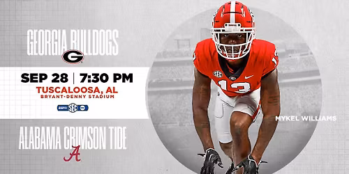 Alabama Crimson Tide at Georgia Bulldogs Womens Basketball