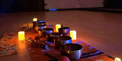 Sound Bowl Therapy with Restorative Yoga