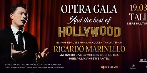 RICARDO MARINELLO \u2013 Ooperigala ja Hollywoodi parimad hitid