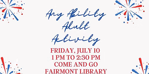Any Ability Adult Activity