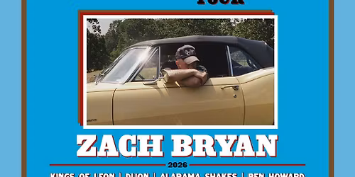 Zach Bryan Oslo Tickets