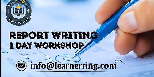Report Writing 1-Day Workshop | Modesto, CA