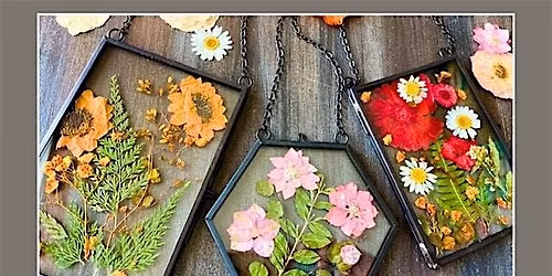 Make a Pressed Flower Frame at The Winery at Wolf Creek