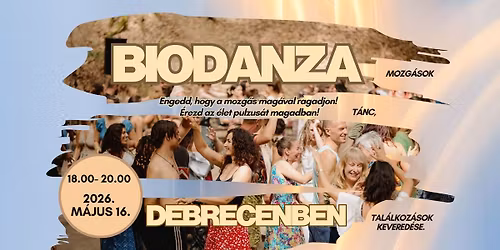 Biodanza Debrecenben- Test, \u00e9rzelem, \u00e9s \u00e9let