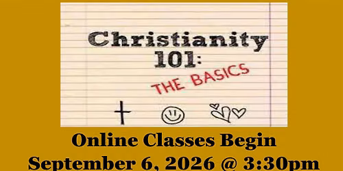 Zion Chapel Church Christianity 101 Bible Study