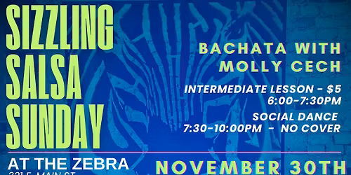 Sizzling Salsa Sunday at the Zebra