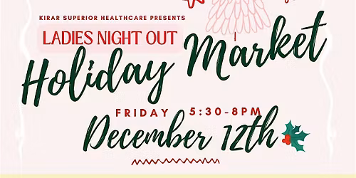 Ladies Night Out - Holiday Market