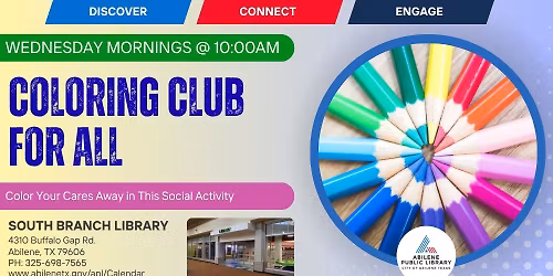 Coloring Club (South Branch)