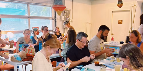 Scrappy Hour Fridays: Fiber Arts Sip & Stitch Social