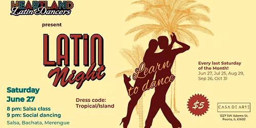 Latin Dance Night at CdA