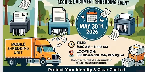 Complimentary Community Shred Event