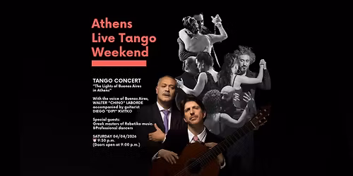 TANGO CONCERT "Lights of Buenos Aires in Athens"