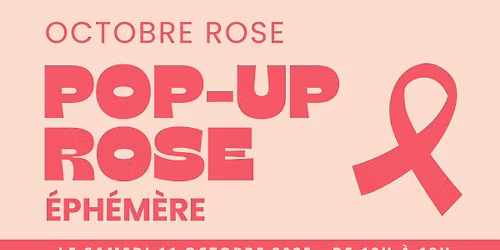 Pop-up rose éphémère