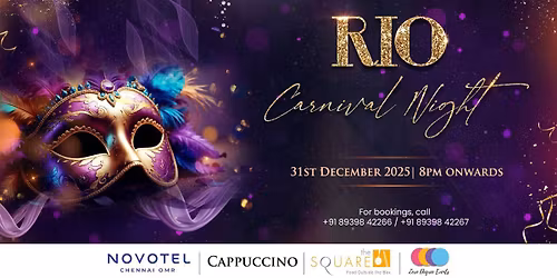 New Year\u2019s Eve \u2013 RIO Carnival Night