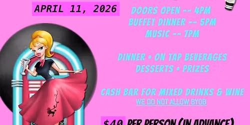 Franklin Twp Vol Fire Co Dinner Dance Fundraiser