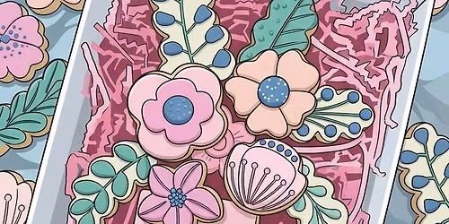 Mother's day cookie decorating Par-Tea 