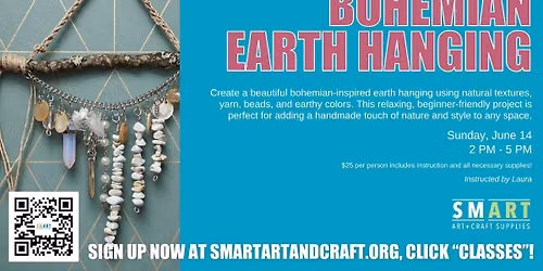 Bohemian Earth Hanging