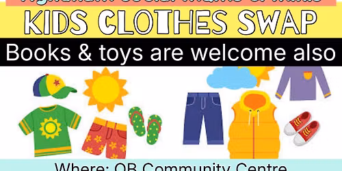 Kids Clothes,Toys & Book Swap