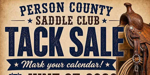 PCSC Tack Sale 