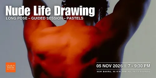Nude Life Drawing Long Pose Guided Session Pastels