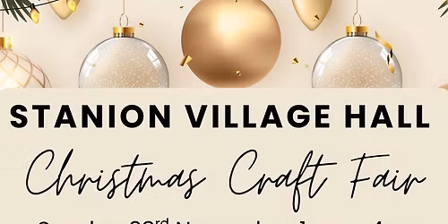Stanion Village Hall Christmas Fair