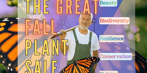 The GREAT Fall Native Plant Sale!