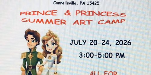 Princess\/Prince Art Camp Day 1