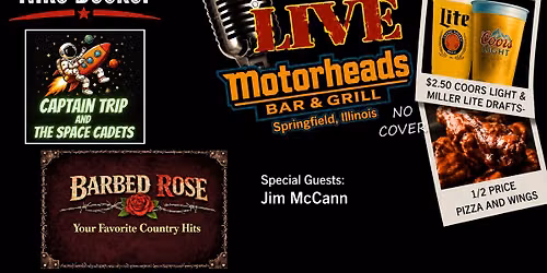 Thursday Night Live in the Motorheads MOTORDOME 
