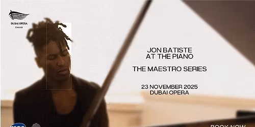 Jon Batiste at Dubai Opera