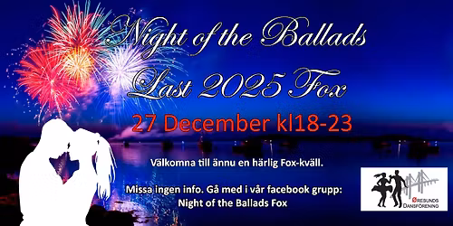 Night of the Ballads Foxkv\u00e4ll