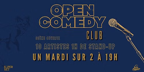 Soir\u00e9e stand up au Club - Open Comedy Club